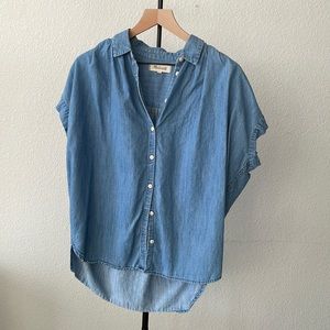 Madewell Central Shirt in Roberta Indigo